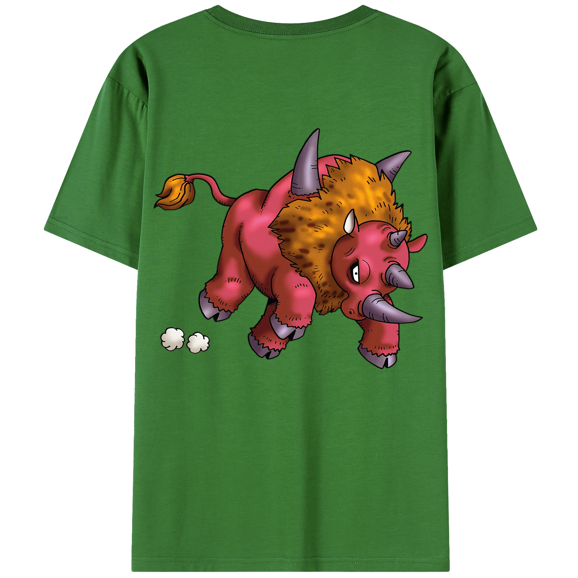 （画像用） ドラゴンクエスト Doragon Kuesuto Dragon Quest レディース半袖Tシャツ(バックプリント)